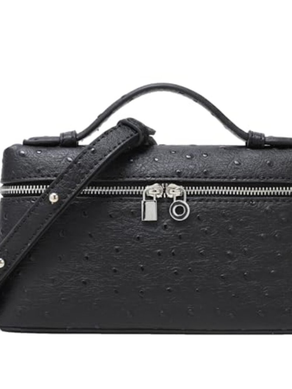 Small Crossbody Bag Vegan Leather Top Handle Shoulder Handbag Trendy Purse